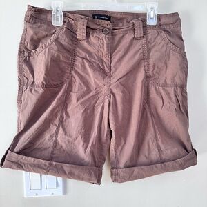 INC International Concepts Women's Tan Cargo Shorts